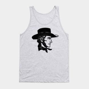 Western Era - Cowboy with Hat Tank Top